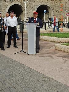 2022 10 23 TOULON CEREMONIE DU 38 EME ANNIVERSAIRE DE L ATTENTAT DU DRAKKAR A BEYROUTH (88)